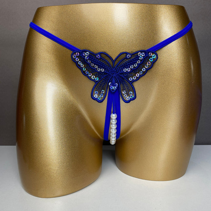 Women's Butterfly Sequin Panty