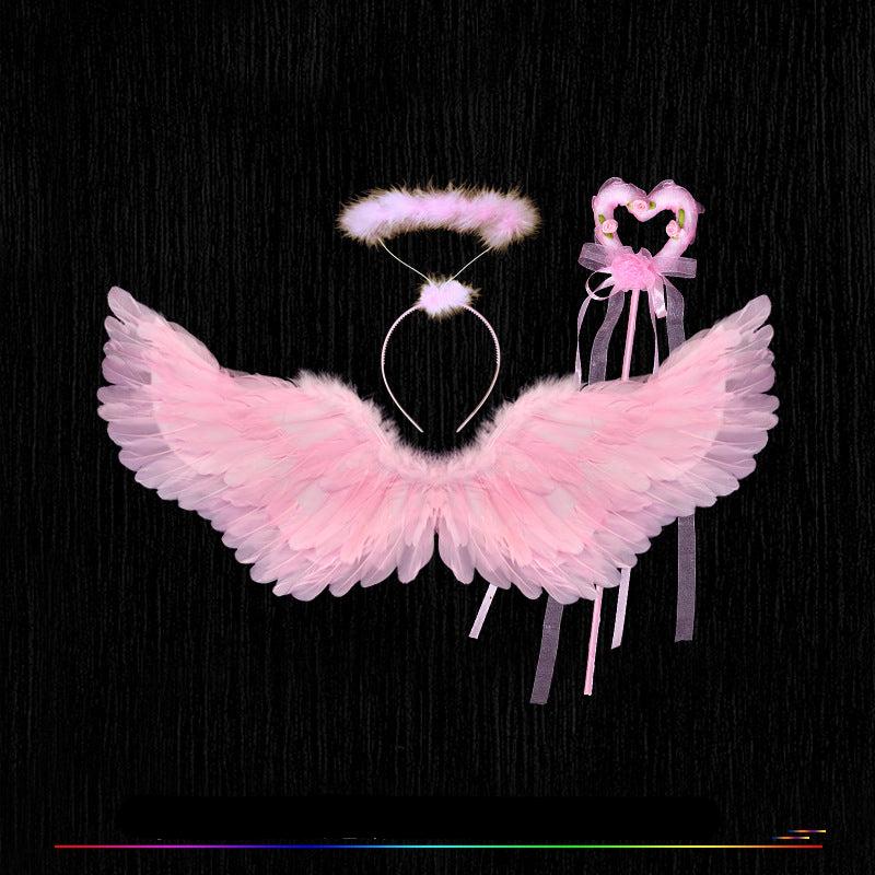 Feather Angel Wings Set