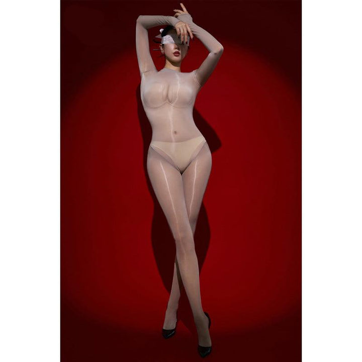 Bodysuit black stockings full bodysuit