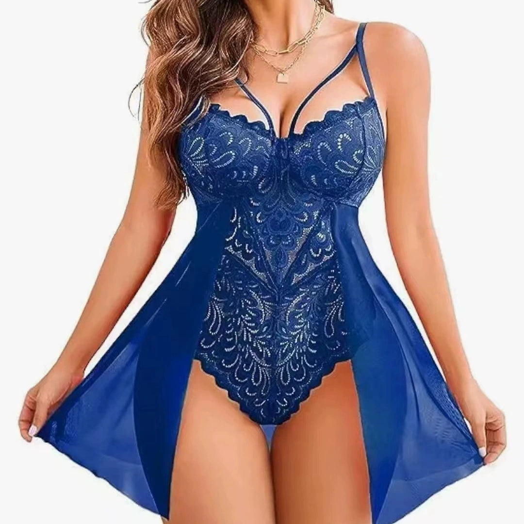 lace camisole jumpsuit