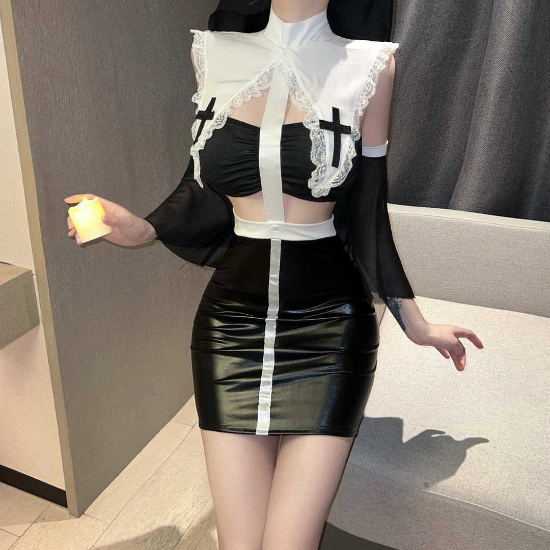 Dark Leather Suit