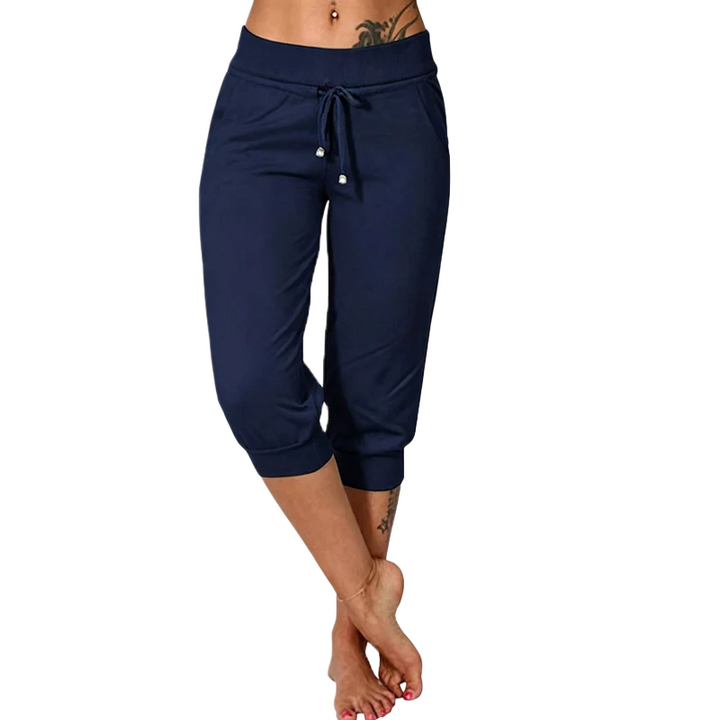Relaxed Capri Lounge Pants