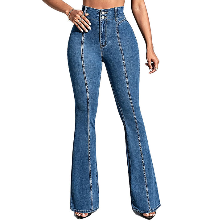 High Waist Flare Jeans