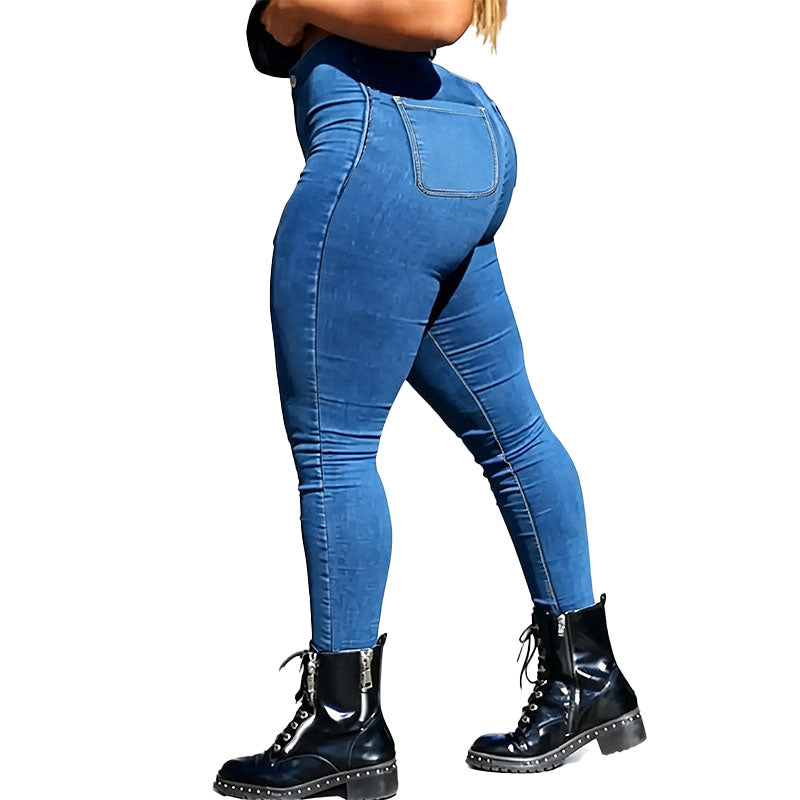 High Rise Stretch Skinny Pants