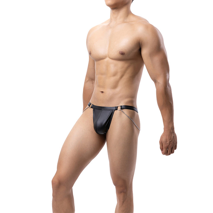 Men's Chain Detail Thong