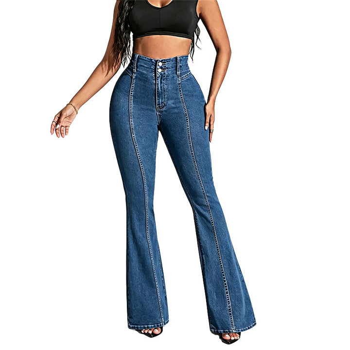 High Waist Flare Jeans