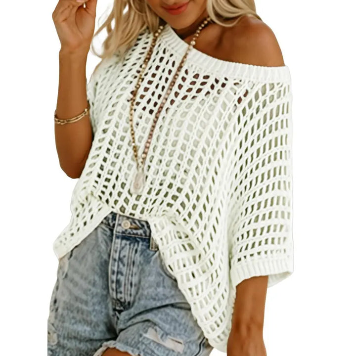 Crochet Beach Cover Up Top
