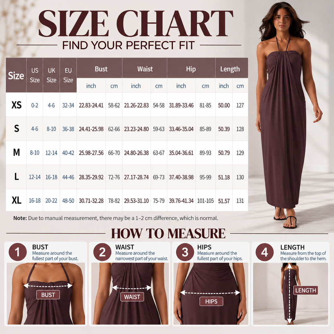 Backless Halter Maxi Dress