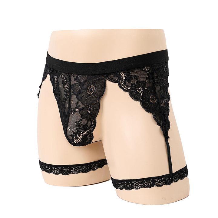 Men's Elastic Lace Underwear