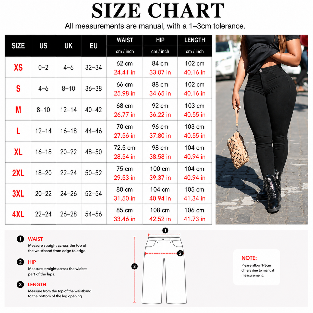 High Rise Stretch Skinny Pants