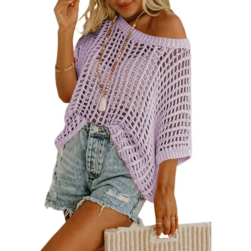 Crochet Beach Cover Up Top
