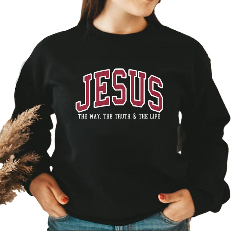 Vintage Letter Graphic Sweatshirt