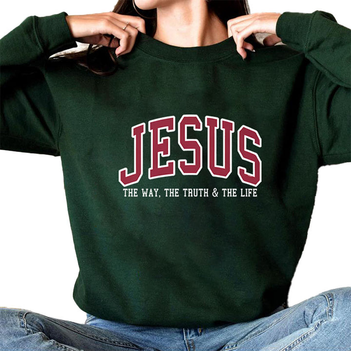 Vintage Letter Graphic Sweatshirt