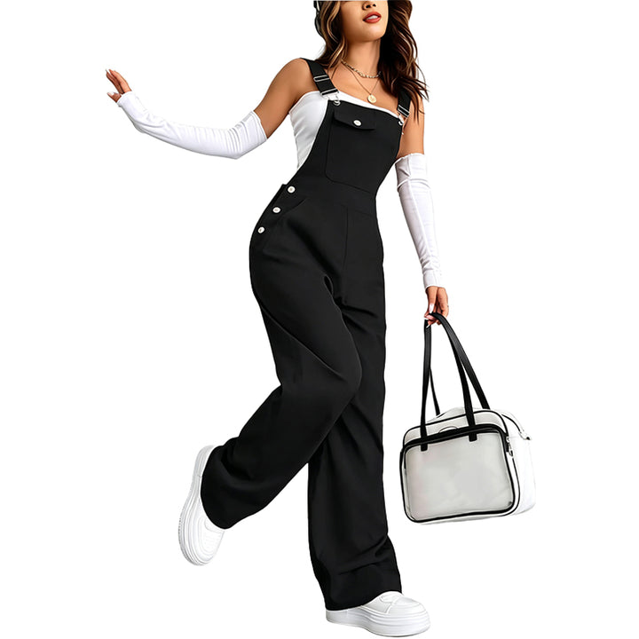 Classic Casual Bib Jumpsuit