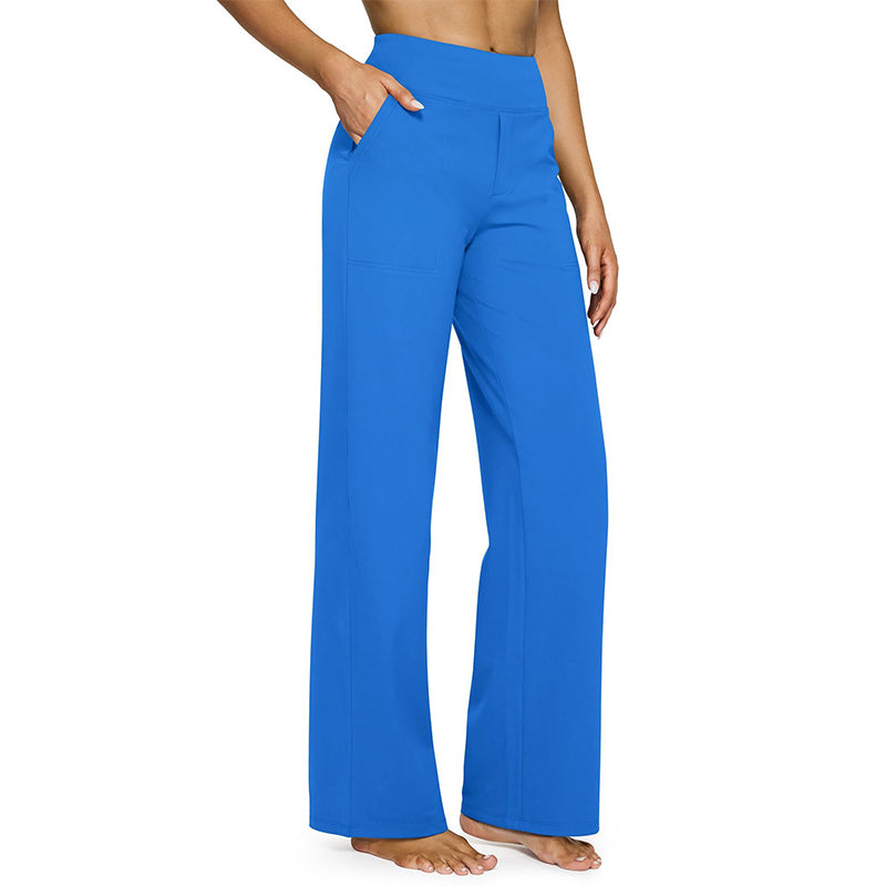High Waist Wide Leg Dress Pants