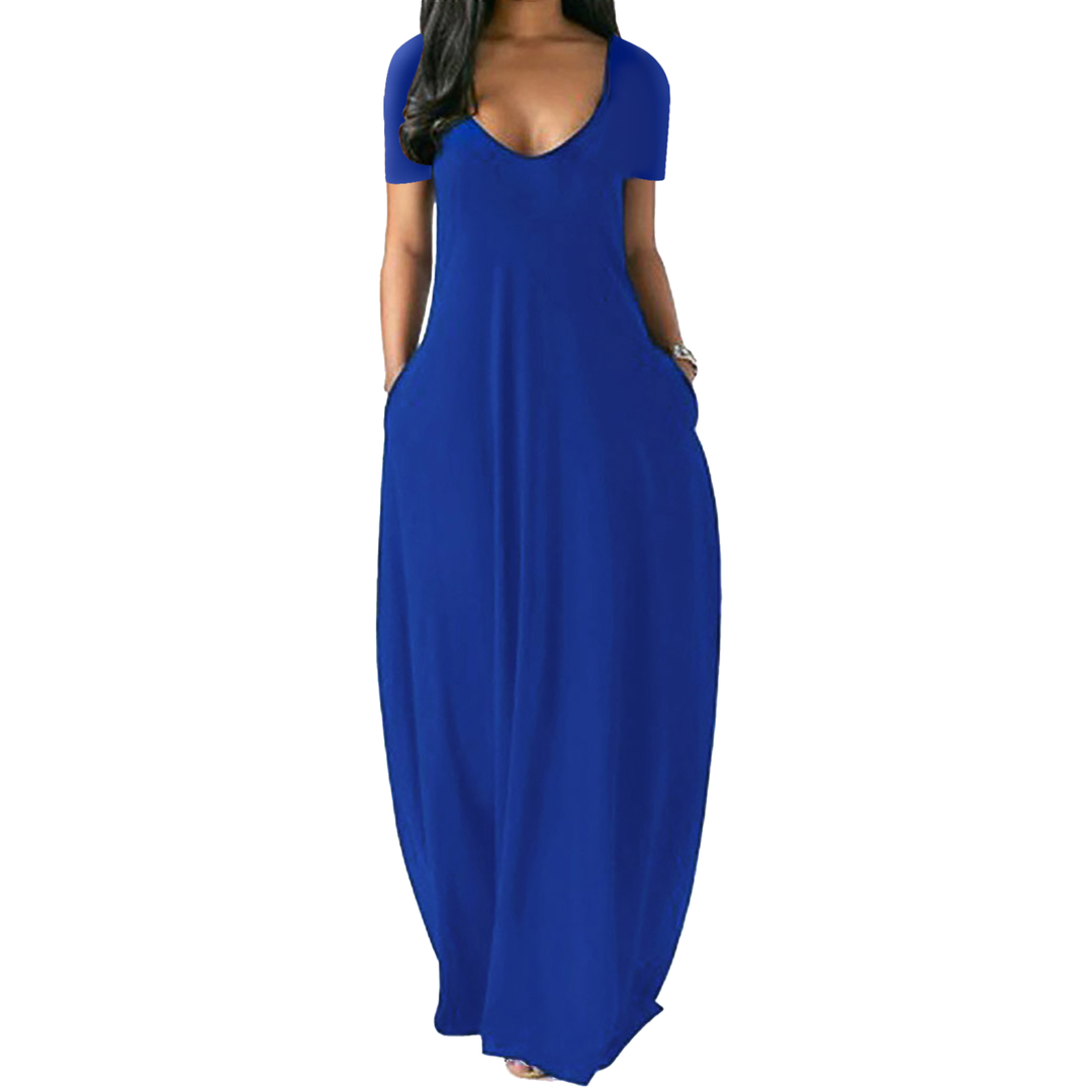 Relaxed Pocket Maxi Dress