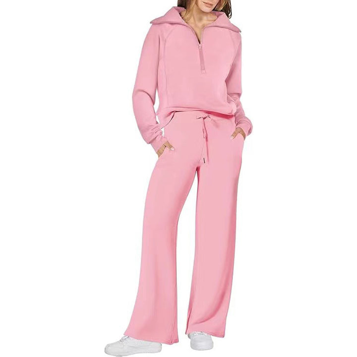 Cozy Half Zip Lounge Set