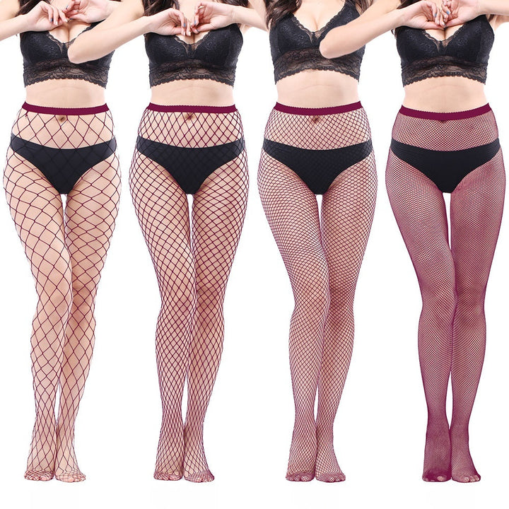 Fashion Fishnet Tights – Ripped Stretch Mesh Pantyhose