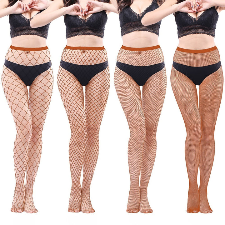 Fashion Fishnet Tights – Ripped Stretch Mesh Pantyhose