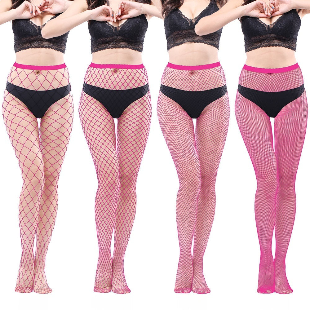 Fashion Fishnet Tights – Ripped Stretch Mesh Pantyhose