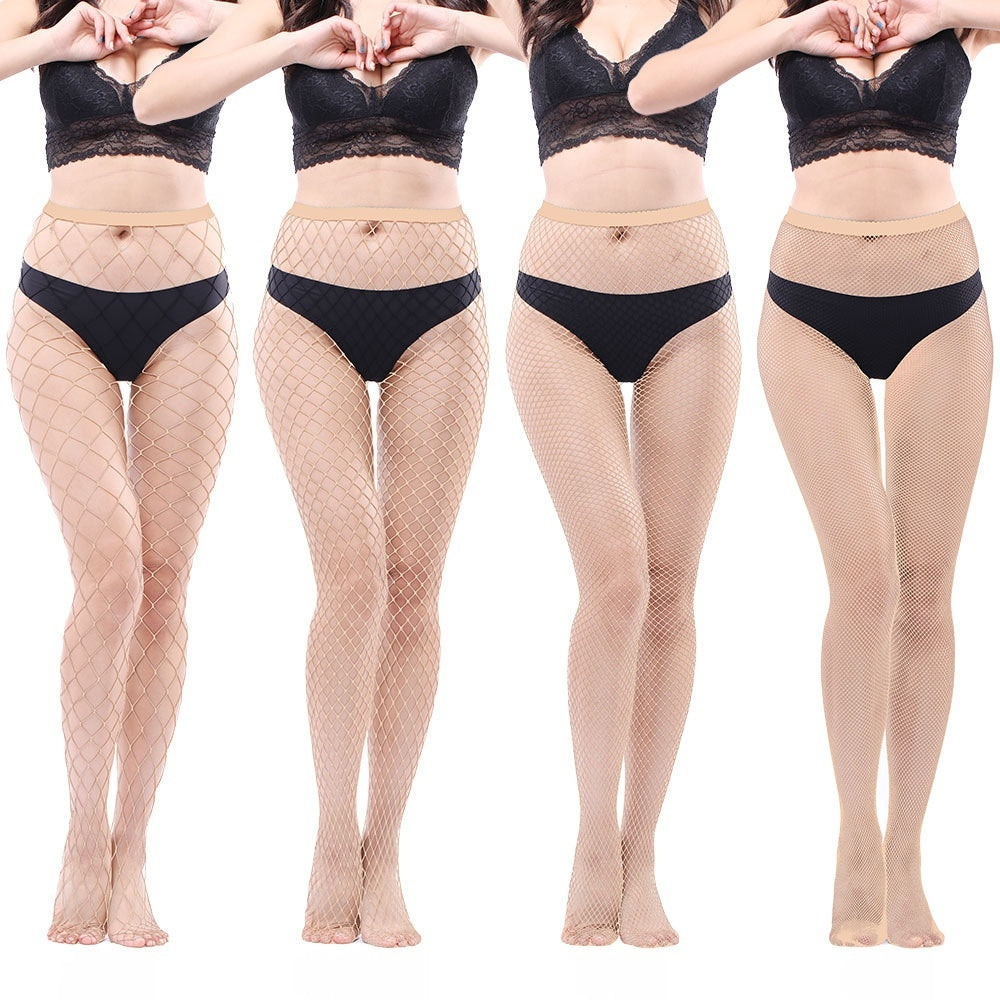 Fashion Fishnet Tights – Ripped Stretch Mesh Pantyhose
