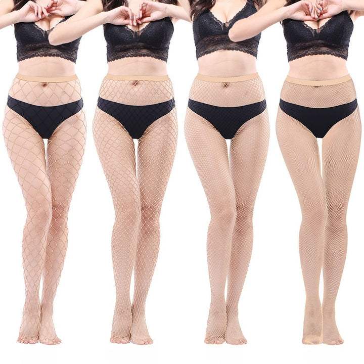 Fashion Fishnet Tights – Ripped Stretch Mesh Pantyhose