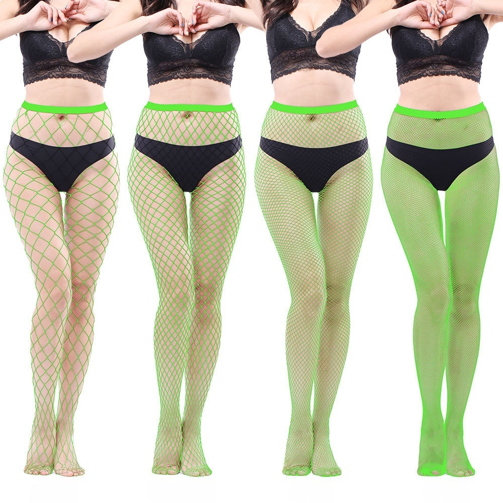 Fashion Fishnet Tights – Ripped Stretch Mesh Pantyhose