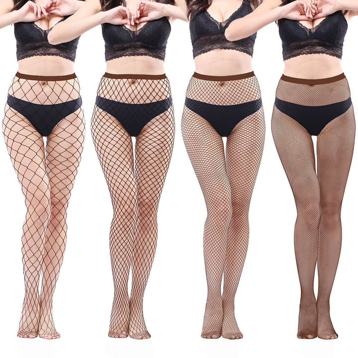 Fashion Fishnet Tights – Ripped Stretch Mesh Pantyhose