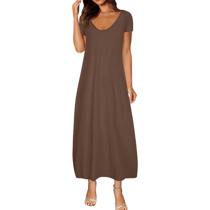Relaxed Pocket Maxi Dress