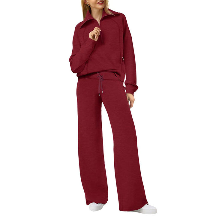 Cozy Half Zip Lounge Set