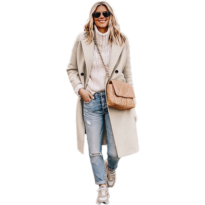 Elegant Longline Winter Coat