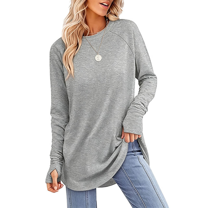 Longline Raglan Sleeve Tunic