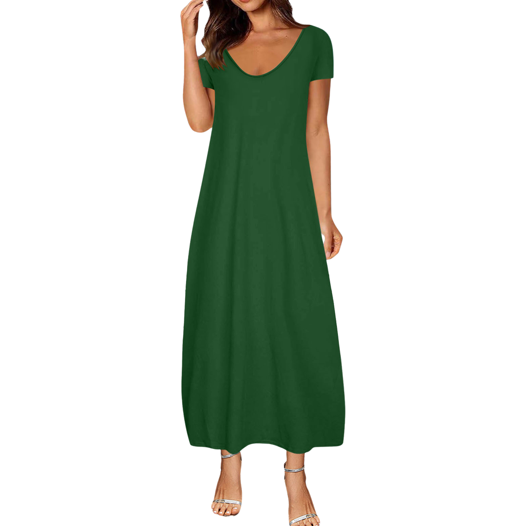 Relaxed Pocket Maxi Dress