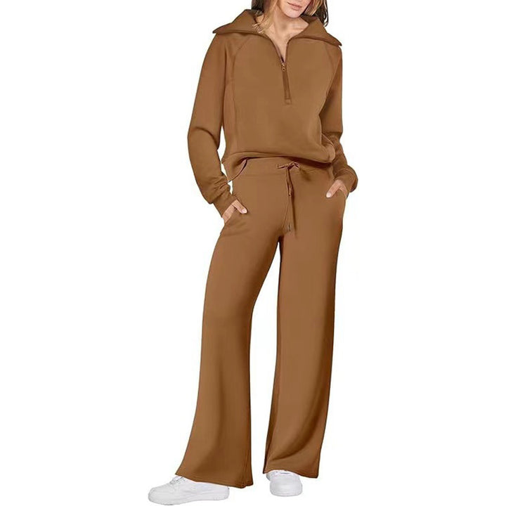 Cozy Half Zip Lounge Set
