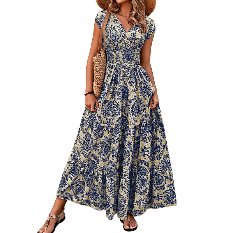 Vintage Boho Maxi Dress
