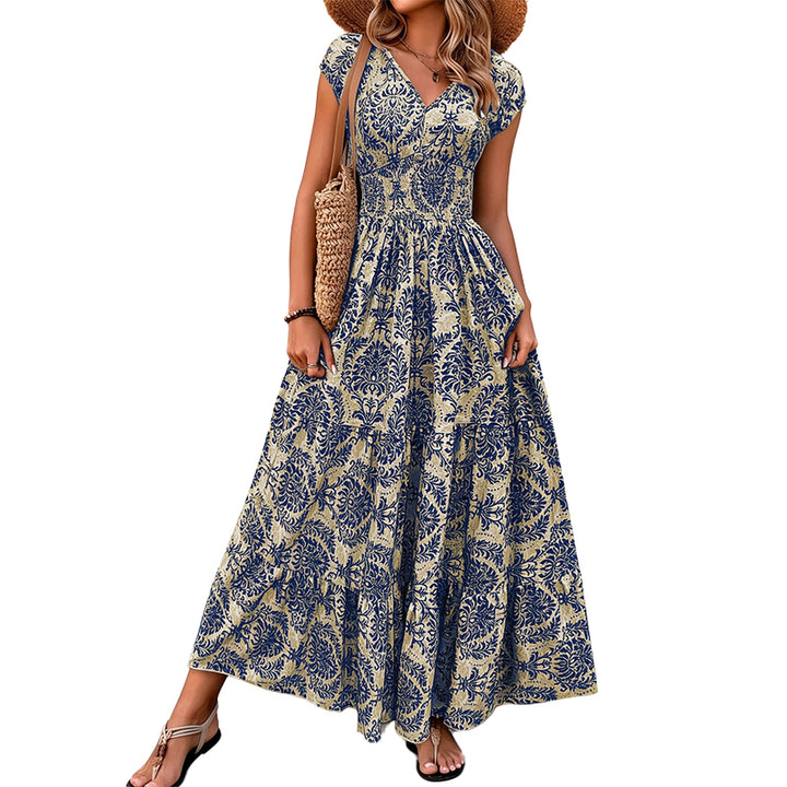 Vintage Boho Maxi Dress