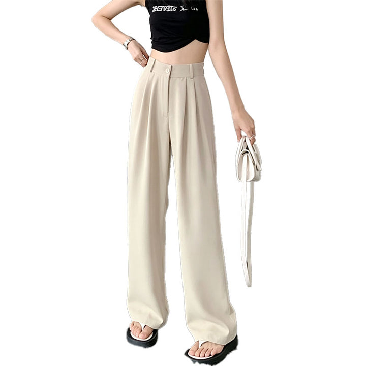 High Waist Pleated Wide Leg Pants