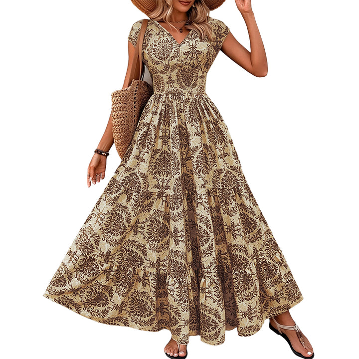 Vintage Boho Maxi Dress