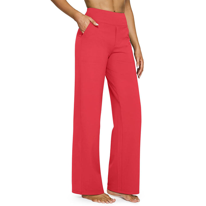 High Waist Wide Leg Dress Pants