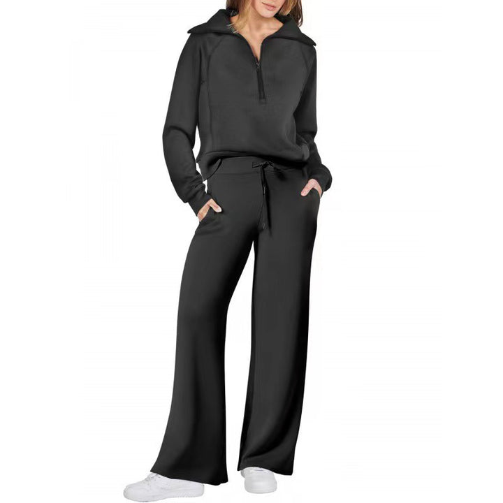 Cozy Half Zip Lounge Set