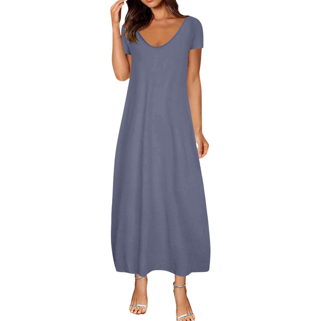 Relaxed Pocket Maxi Dress