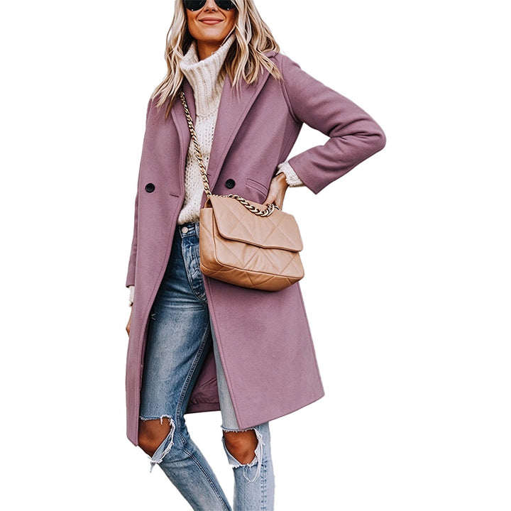 Elegant Longline Winter Coat