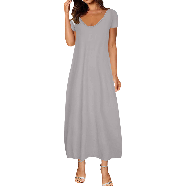 Relaxed Pocket Maxi Dress