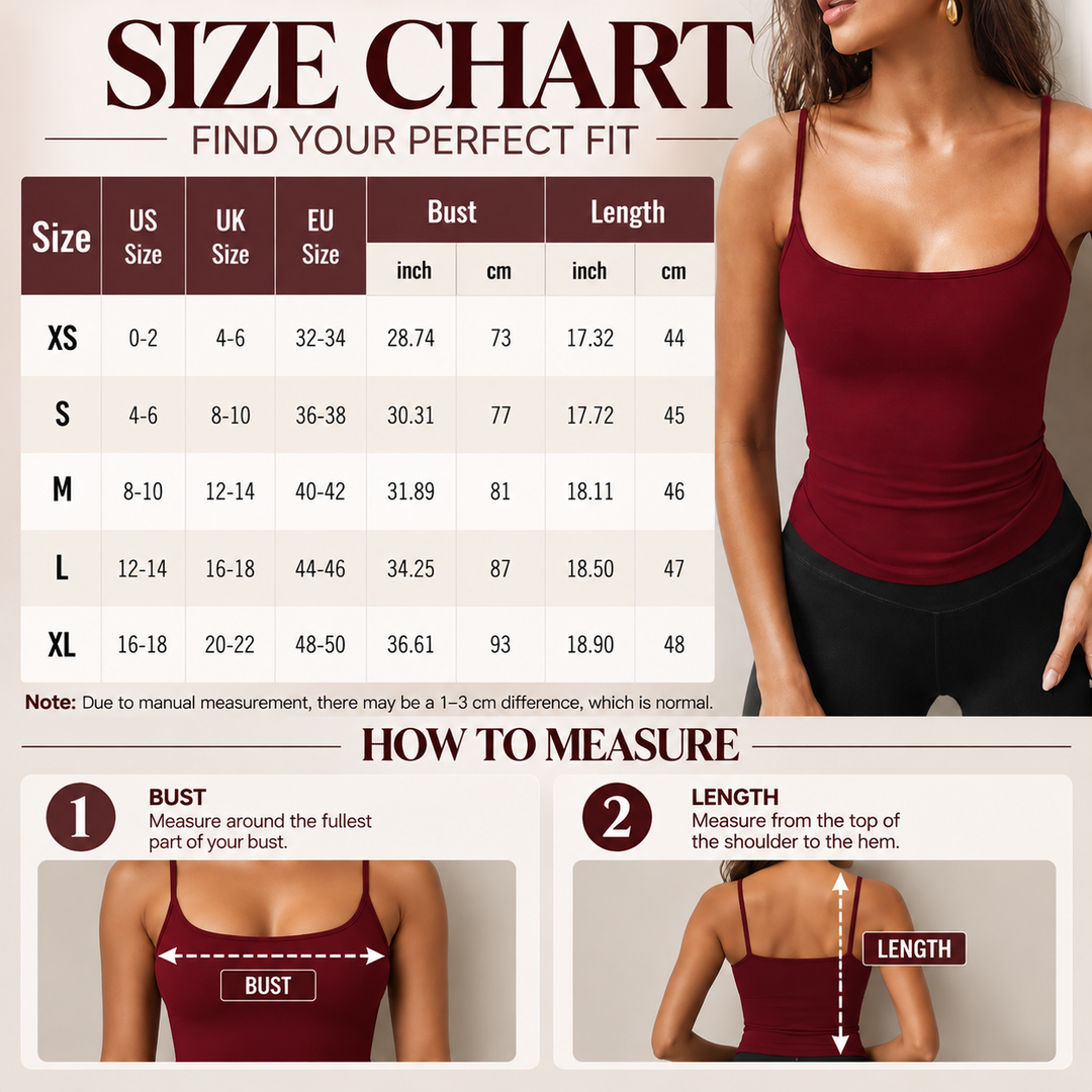 Minimalist Stretch Cami Top