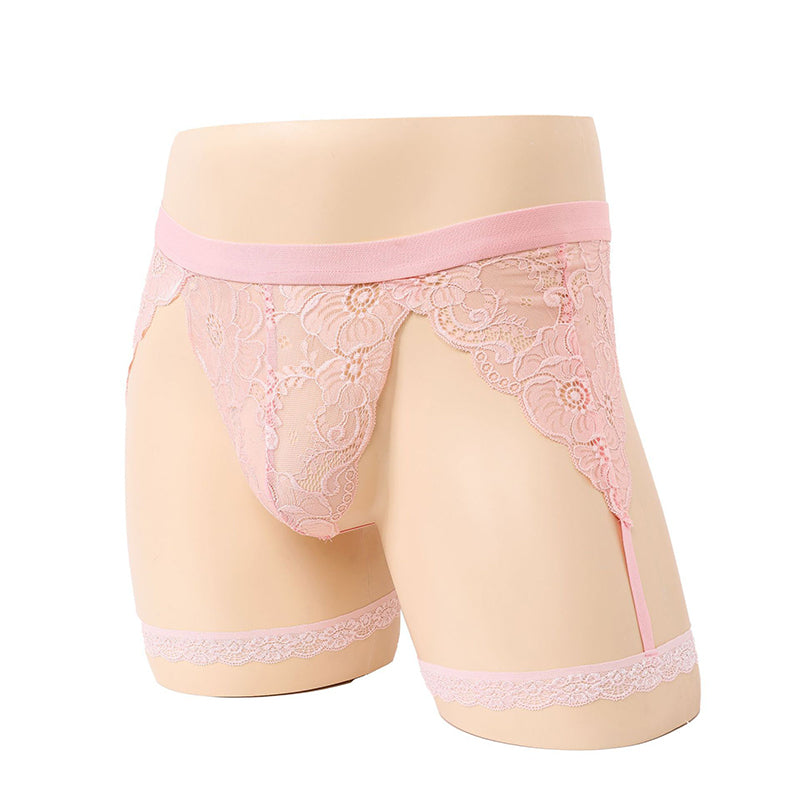 Men's Elastic Lace Underwear