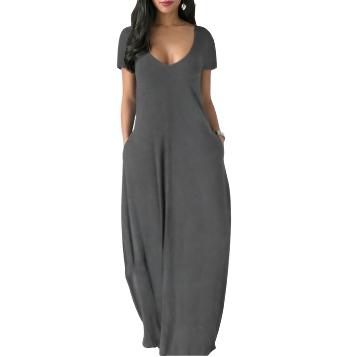 Relaxed Pocket Maxi Dress