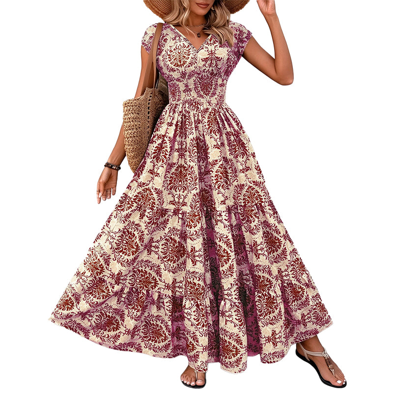 Vintage Boho Maxi Dress