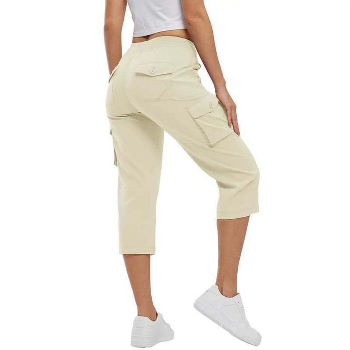 Casual Cargo Capri Pants