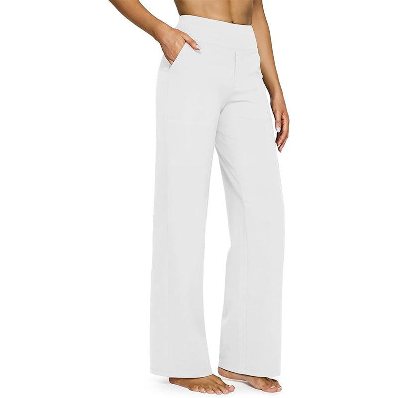 High Waist Wide Leg Dress Pants