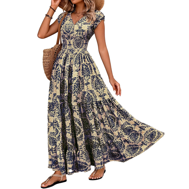 Vintage Boho Maxi Dress